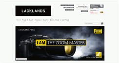 Desktop Screenshot of lacklands.co.nz